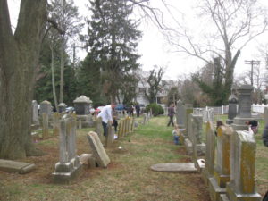 Easter Egg Hunt In The Graveyard