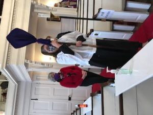 Chris Psolka processes out of Christ Church on her last day as music minister.