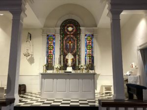 Christ Church Altar on Maundy Thursday, 2021