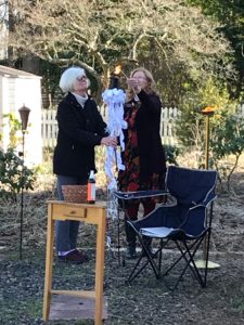 Mother Lisa, Deacon Vicki Light the New Fire: Easter Vigil 2021