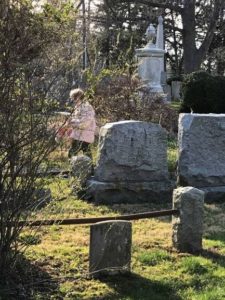 A Visitor to the Churchyard: Christ Church Easter Vigil 2021